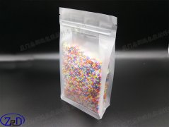 八邊封磨砂袋